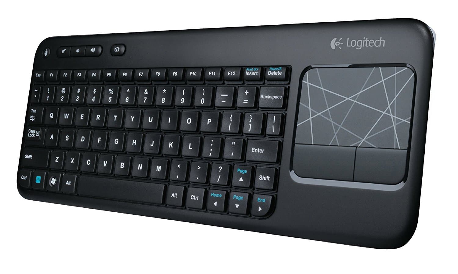 Logitech Wireless Touch Keyboard K400 with Built-in Multi-Touch Touchpad