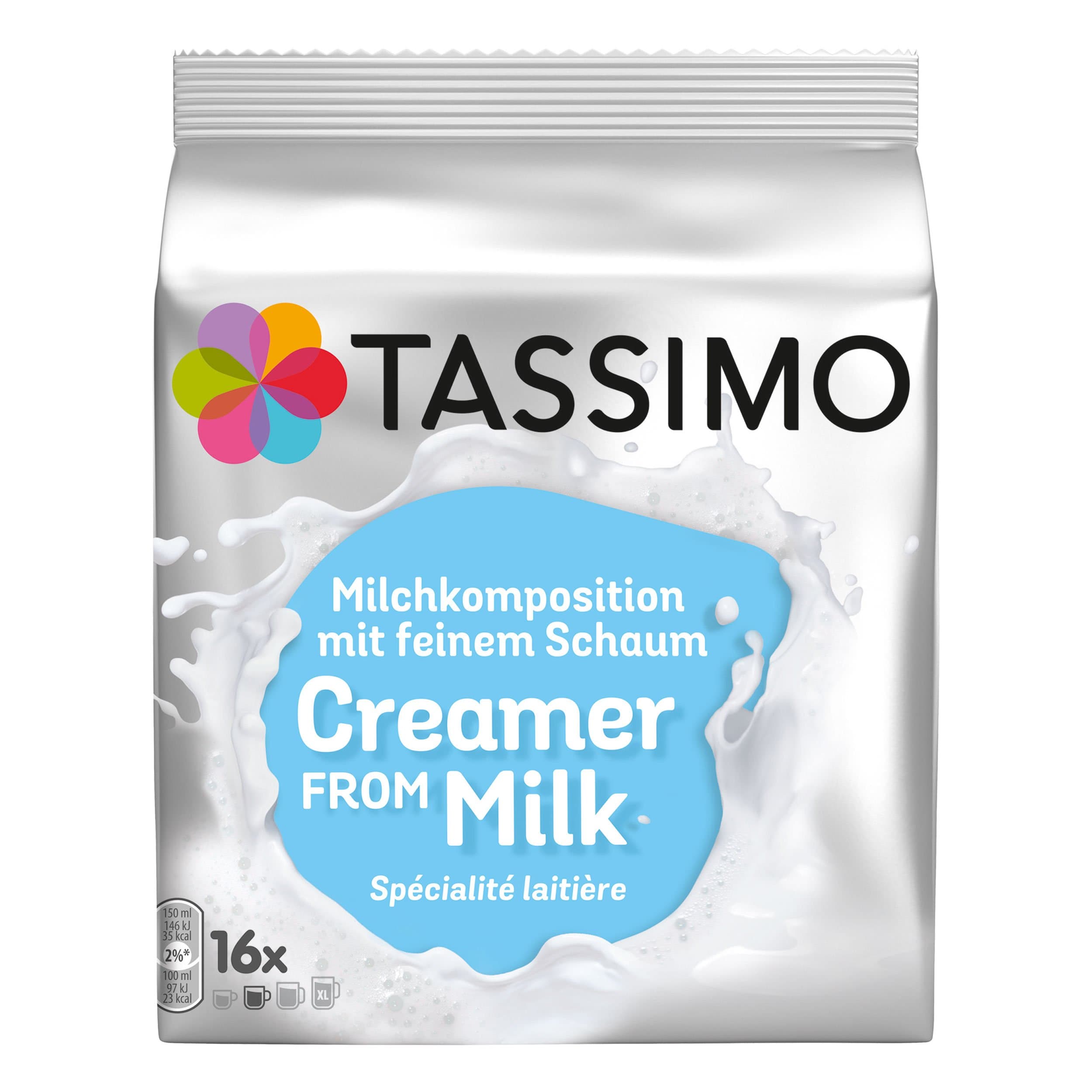 Milk Creamer, 16 T-Discs