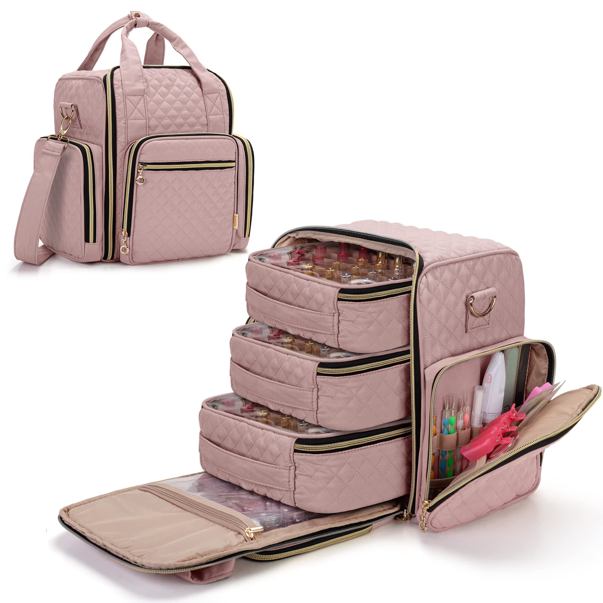 72 Bottles Nail Polish Organizer