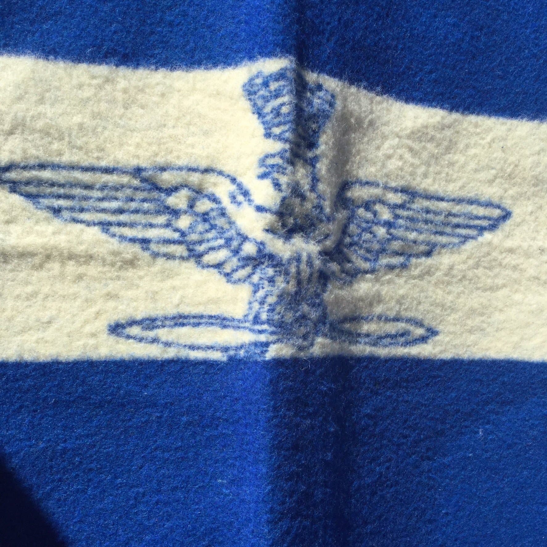 New Italian Wool Air Force Blanket Throw